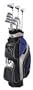 Palm Springs Golf CXI MENS GRAPHITE Hybrid Club Set & Cart Bag