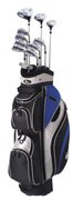 Palm Springs Golf CXI MENS GRAPHITE/STEEL Hybrid Club Set & Stand Bag