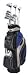 Palm Springs Golf CXI MENS GRAPHITE/STEEL Hybrid Club Set & Stand Bag