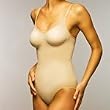 Body Wrap Seamless Bodysuit with Underwire Cups