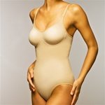 Body Wrap Seamless Bodysuit with Underwire Cups