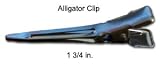(100) Single Prong Alligator Clips
