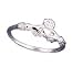 STERLING SILVER TINY LIGHTWEIGHT CLADDAGH RING SIZES 4-9