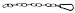 Sporting Goods : 1 Ft. Chain Segment with Spring Snap