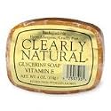 Clearly Natural Glycerine Soap, Vitamin E - 4 oz