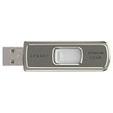 1GB SANDISK CRUZER TITANIUM U3 SILVER USB FLASH PEN DRIVE BULK PACK