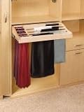 30" Pants And Tie Rack-Wood