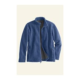 Mens Regular Sherpa Fleece Jacket by Lands' End