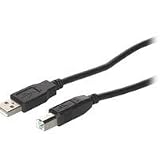 Cables To Go 28101 USB 2.0 A Male to B Male Cable, Black (3.2 Feet/1 Meter)