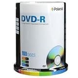 Polaroid PRDVDR0100S 16x 4.7 GB DVD-R (100 Pack/Spindle)