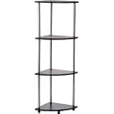 Convenience Concepts Style 111075  4-Tier Corner Shelf