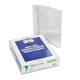 Clear Front Report Covers, 2-Prong, White, Coated Back Cover, 25/Box (ESS58804)