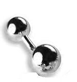 Cufflinks - Barbell Shape