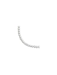 14k 6-6.5mm White Freshwater Onion Cultured Pearl Necklace
