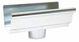 Amerimax Home #29010 5 MF Steel End w/Drop