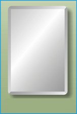 20" X 30" Rectangle Frameless Mirror