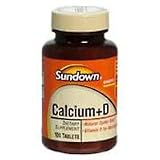 Natural Oyster Calcium 1000 Mg Plus Vitamin D Tablets, By Sundown - 100 Ea