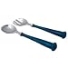 Salad Servers - Blue Enamel