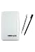 NDS Lite Silicone Storage Case With Stylus Pen - Ceramic White