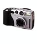 Casio QV-3000EX - Digital camera - compact - 3.3 Mpix - optical zoom: 3 x - supported memory: CF - Microdrive : 340 MB - black, metallic silver