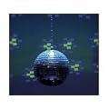 Lunartec Disco-Kugel "Classic" mit Farbwechsel-LEDs u. Motor
