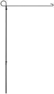 Large Iron Stand Flag Holder
