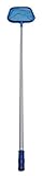 Pooline Products 11044 Leaf Skimmer with 5-Feet Silver Anodized Aluminum Pole