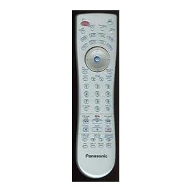 PANASONIC EUR7603ZB0 REMOTE CONTROL COMPATIBILITY: PT50LC13, PT60LC13, TH42PX20, TH42PX20U, TH42PX20UP, TH50PX20