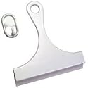 Alsons #PS8813 White Plastic Shower Squeegee