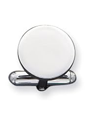 Sterling Silver Round Cuff Links