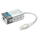 D-Link DUB-E100 NIC Fast USB RJ45 10/100 (USB 2.0) WOL