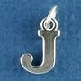 Letter 'J' Charm