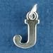 Letter 'J' Charm