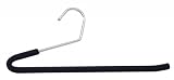 Open End Trouser Hangers, Set of Nine (Black) (6.5 Open End Trouser Hangers, Set of Nine (Black) (6.5