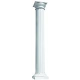 Moultrie Mfg. Co. C68W Fluted Aluminum Column