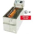 Small Corn Dog Fryer w/ Drain - 220 Volt