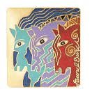 Laurel Burch Moroccan Mares Brights Pin