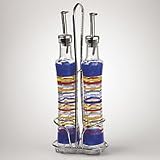 Pfaltzgraff Sedona Oil & Vinegar Set w/ Rack