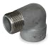 Industrial Grade 1MPD4 Street Elbow, 90 Deg, 1/2 In, Glavanized