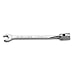 SK Hand Tool (SK 88818) 12 Point SuperKrome Fractional Flex Combination Wrench 9/16