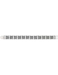 8.5" Dura Tungsten® & Ceramic Couture™ Link Bracelet 08.50 Inch olished Tub526
