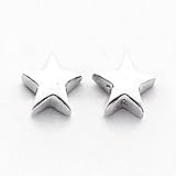 Sterling Silver Star Earrings