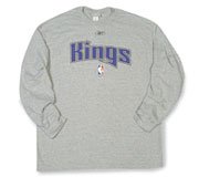 Sacramento Kings Long Sleeve Courtside Tee