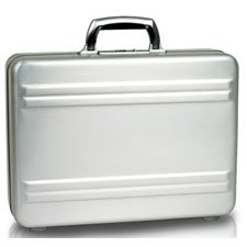 Buy Zero Halliburton 4 Silver Slimline Attache by Zero