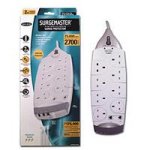 105789: Belkin 8-Socket SurgeMaster Maximum Series Networking Surge (F9M824UK2M)