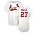 Scott Rolen St. Louis Cardinals Authentic Home Jersey, With #27 from Majestic Athletic