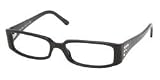 Authentic Prada Eyeglasses VPR06L GLOSS BLACK / DEMO LENS 1AB1O1