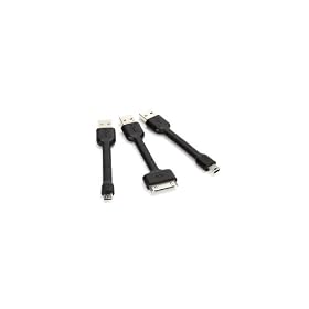 Griffin GC17097 USB Cable Kit for Mini USB, Micro USB and Apple