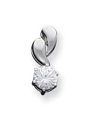 Sterling Silver CZ Earrings QE3277"