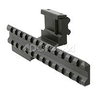 Osprey Picatinny Rail Mount for Pistols, Mounts on Handgun Rails Below the Barrel, Accepts Scopes & Accessories on Top